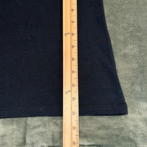 Harley-Davidson Biker Bling T-Shirt Womens Large Black Rhinestone Skull Pullover - Picture 8 of 10